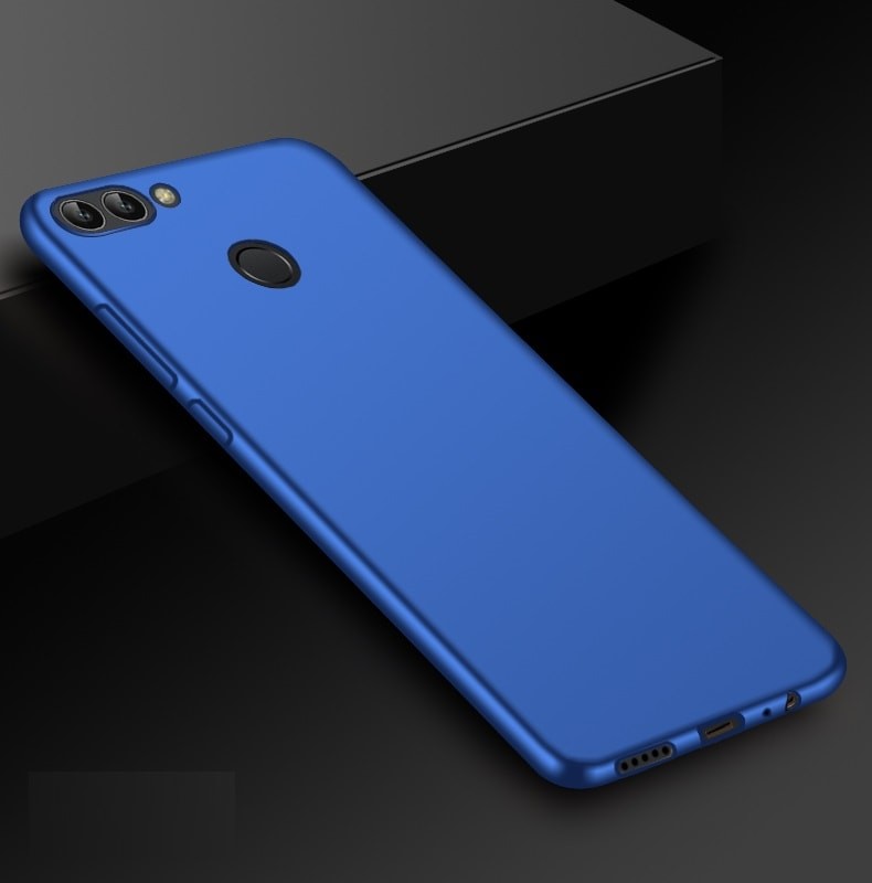 Coque Silicone Huawei P Smart Extra Fine Bleu