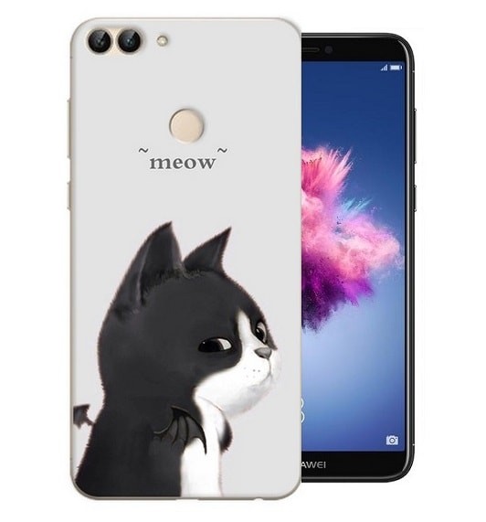 Coque Silicone Huawei P Smart Chat