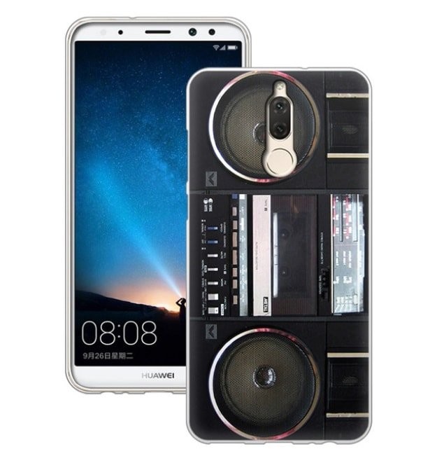 Coque Silicone Huawei Mate 10 Lite Radio Cassette