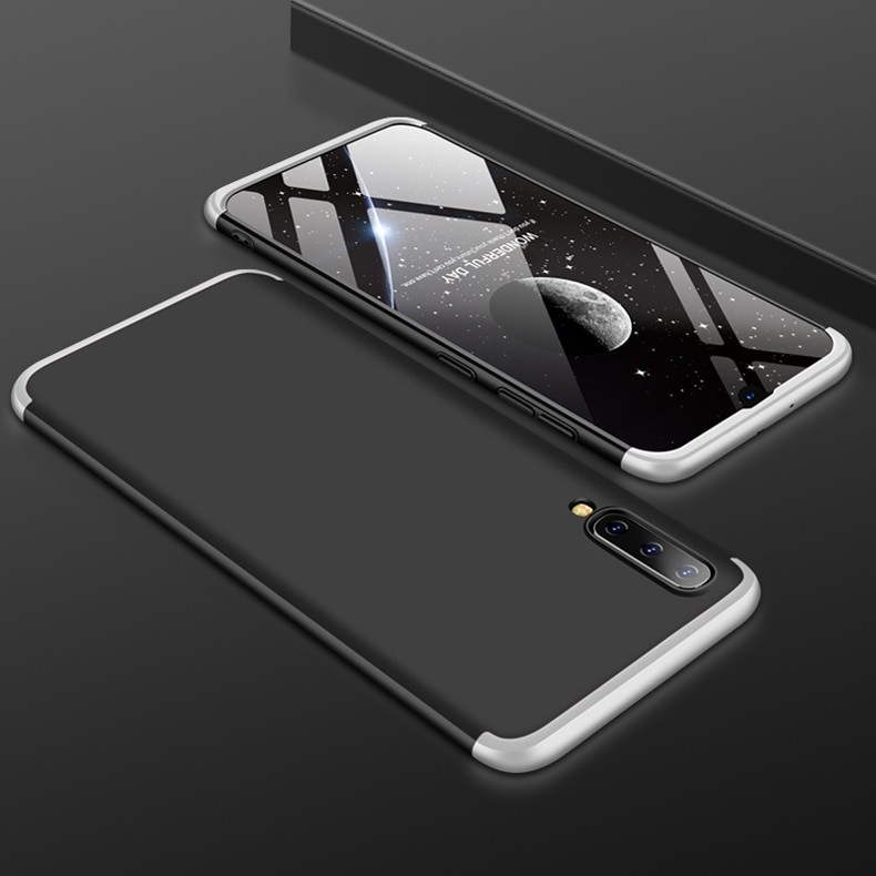 Coque 360 Samsung Galaxy A50 Noir et Grise