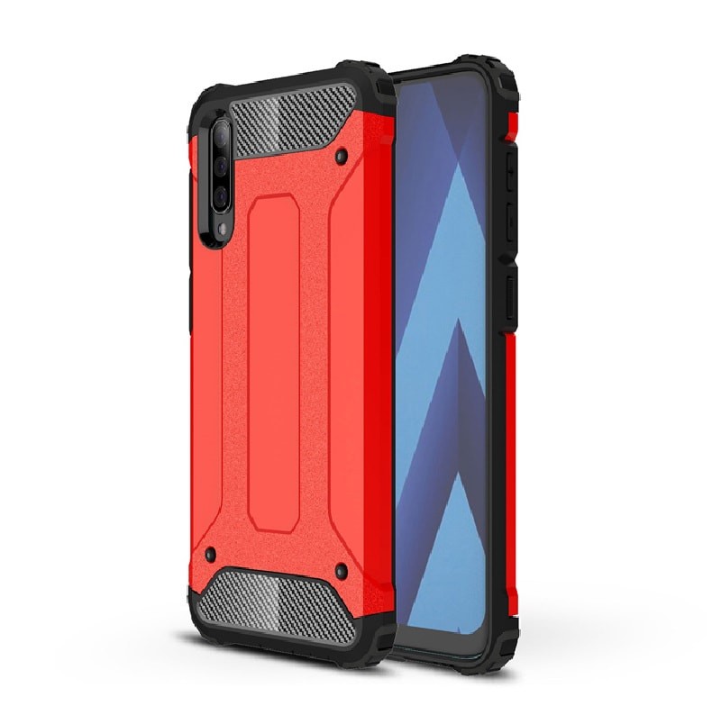 Coque Samsung Galaxy A50 Anti Choques Rouge