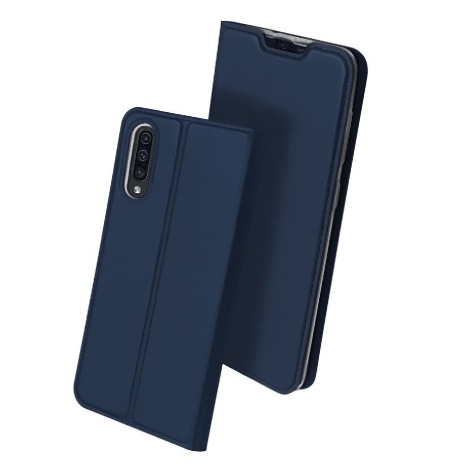 Étuis Samsung Galaxy A50 Cuir DUXi bleue
