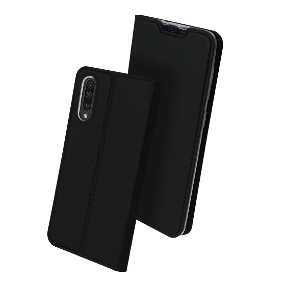Étuis Samsung Galaxy A50 Cuir DUXi noir