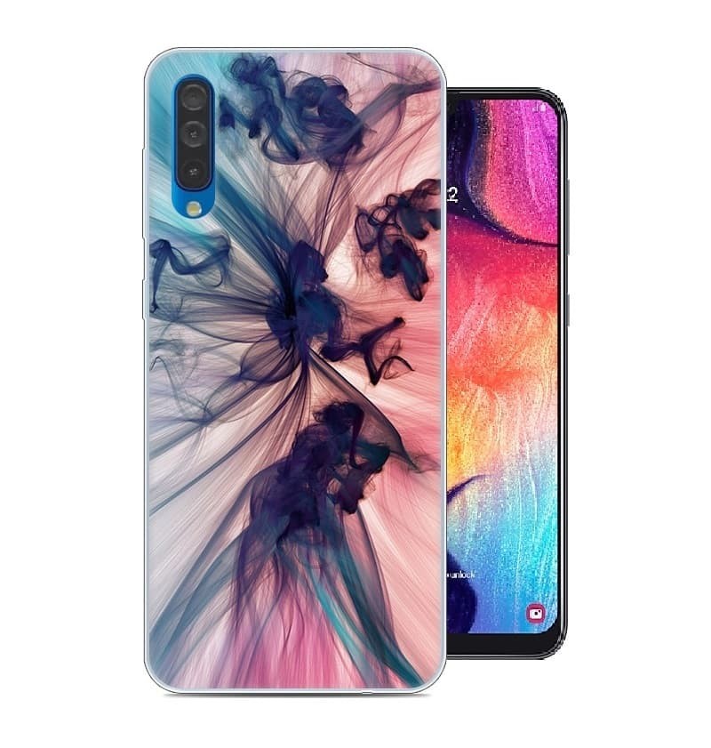 Coque Silicone Samsung Galaxy A50 Fumée