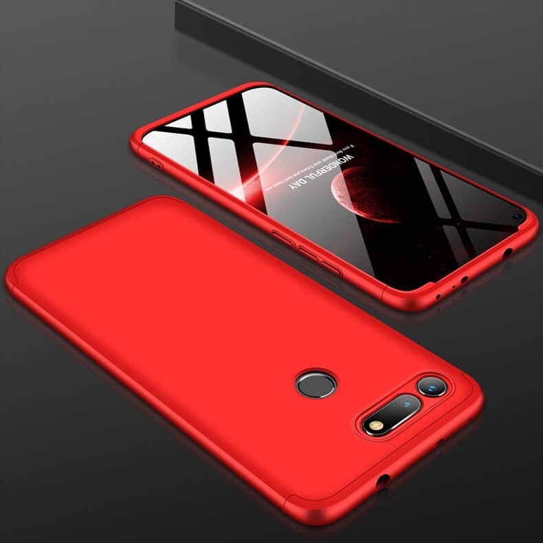 Coque 360 Honor View 20 Rouge