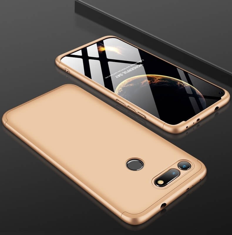 Coque 360 Honor View 20 Dorée