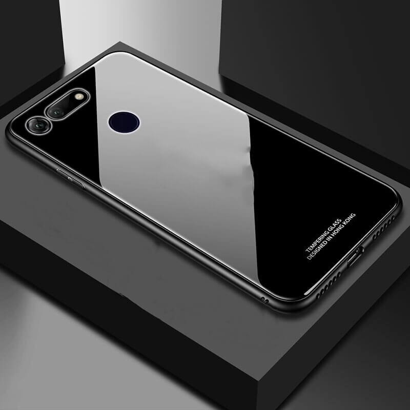 Coque Honor View 20 Silicone Noire et Verre Trempé