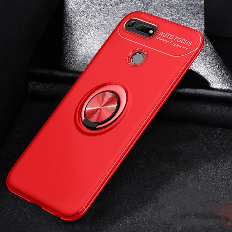 Coque Anneau Honor View 20 rouge