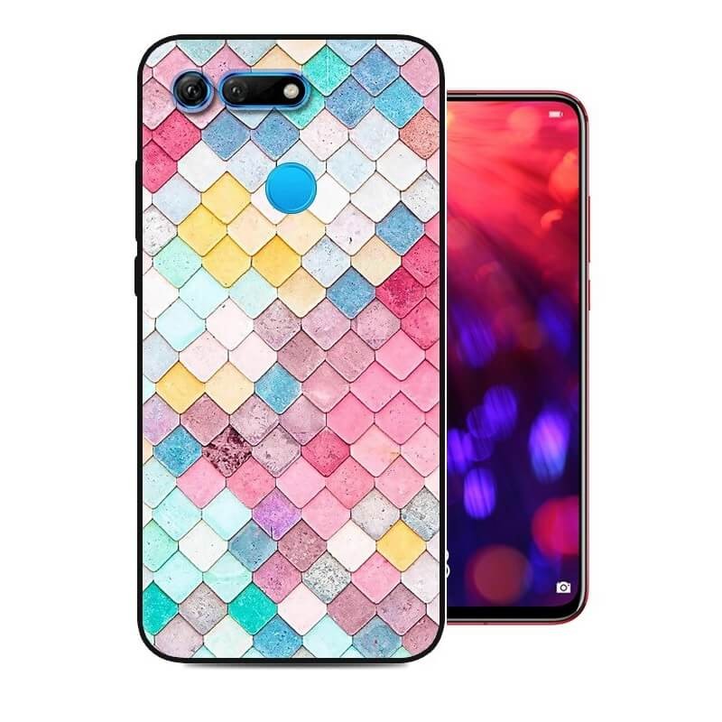 Coque Silicone Honor View 20 Aquarelles