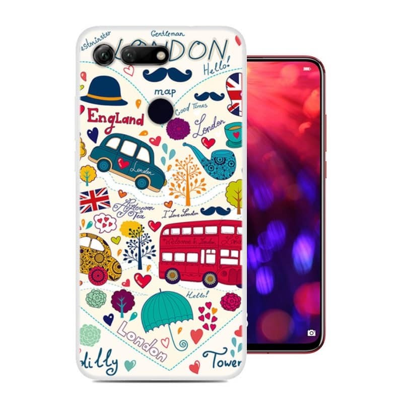Coque Silicone Honor View 20 London