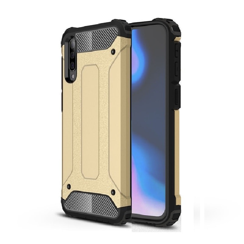 Coque Samsung Galaxy A70 Anti Choques Dorée