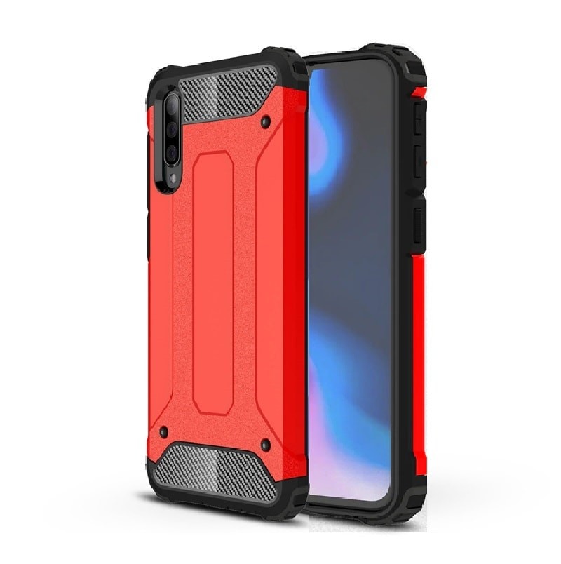 Coque Samsung Galaxy A70 Anti Choques Rouge