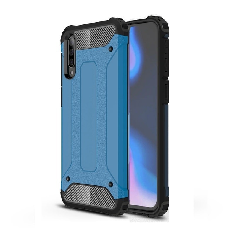 Coque Samsung Galaxy A70 Anti Choques Bleue