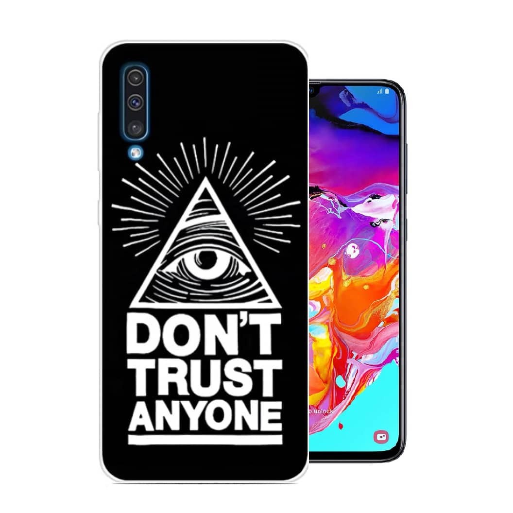 Coque Silicone Samsung Galaxy A70 Confiance