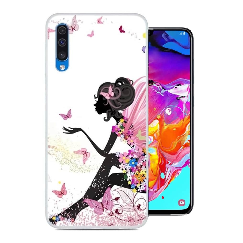 Coque Silicone Samsung Galaxy A70 Fée
