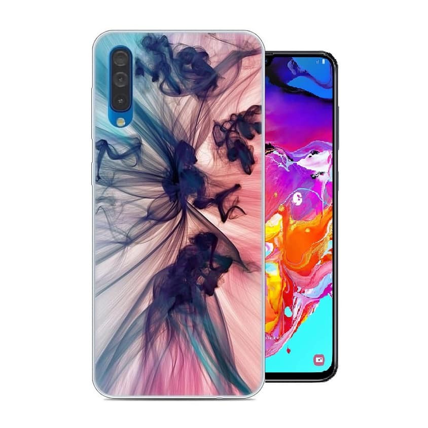 Coque Silicone Samsung Galaxy A70 Fumée