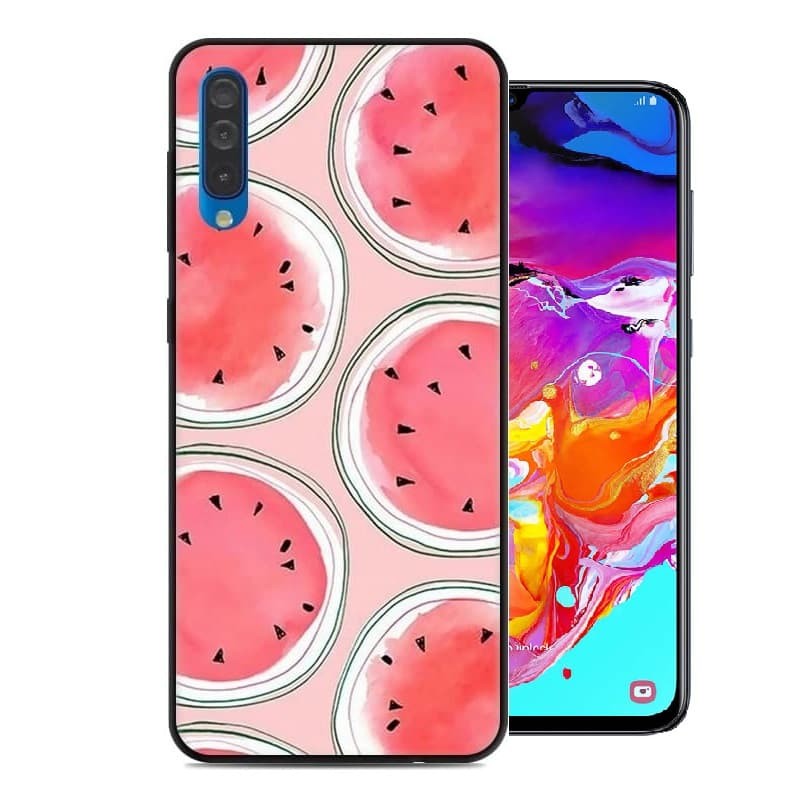 Coque Silicone Samsung Galaxy A70 Pasteque