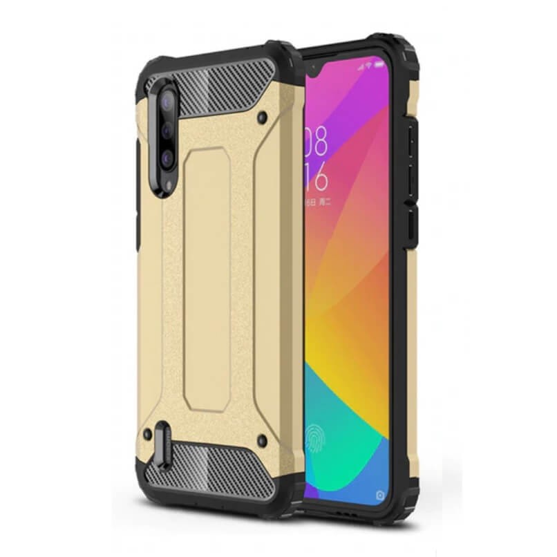 Coque Xiaomi MI 9 Lite Anti Choques Dorée
