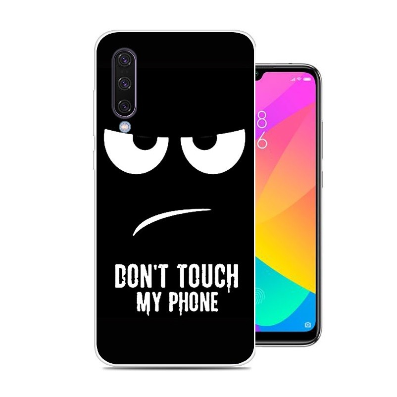 Coque Silicone Xiaomi MI 9 Lite Faché