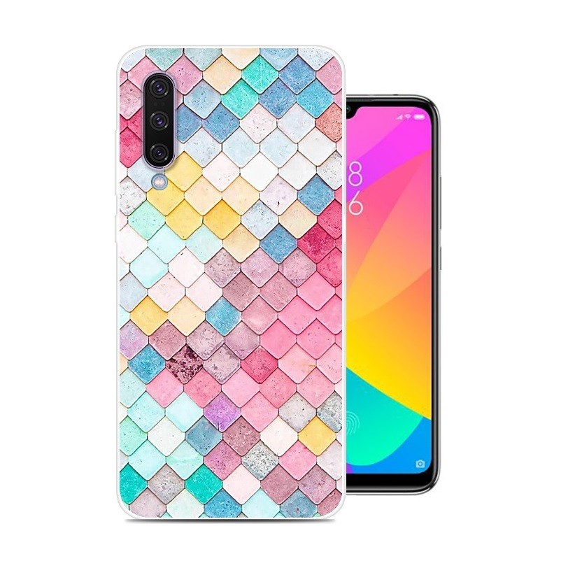 Coque Silicone MI 9 Lite Aquarelles