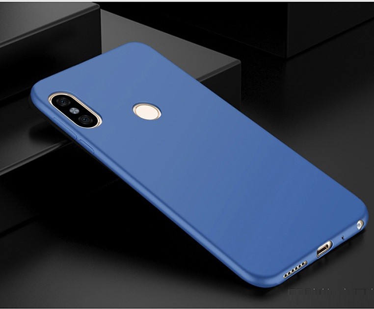 Coque Silicone Xiaomi MI 6X Extra Fine Bleu