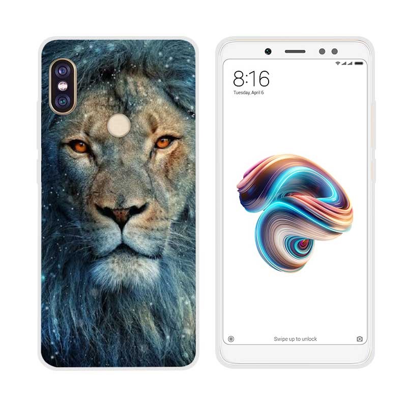 Coque Silicone Xiaomi Redmi Note 5 Lion