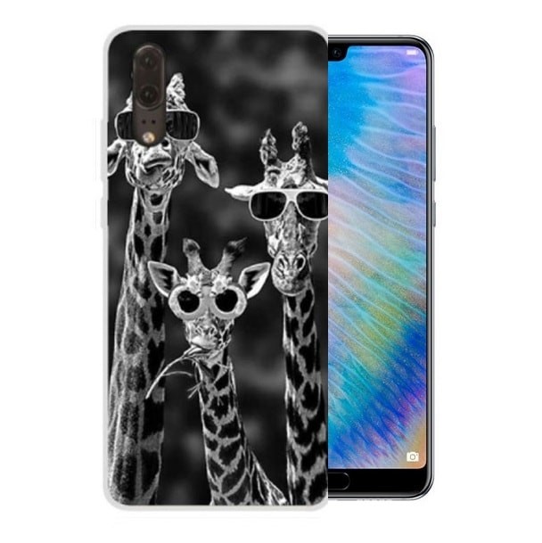 Coque Silicone Huawei P20 Girafes